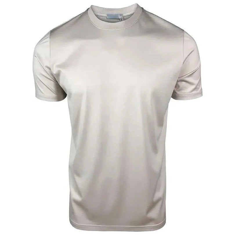 Herren Baumwoll T-Shirt Rundhals