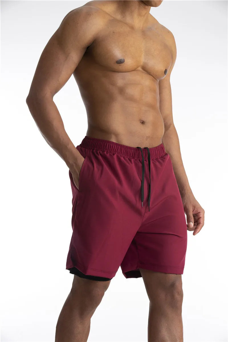 Herren Laufshorts mit integriertem Innenfutter