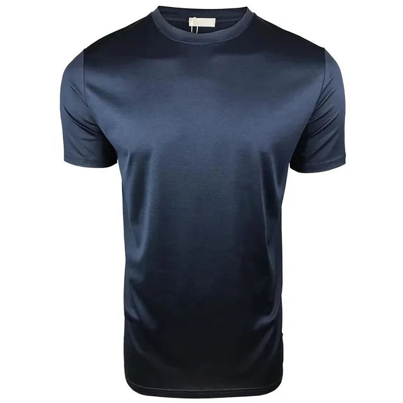 Herren Baumwoll T-Shirt Rundhals