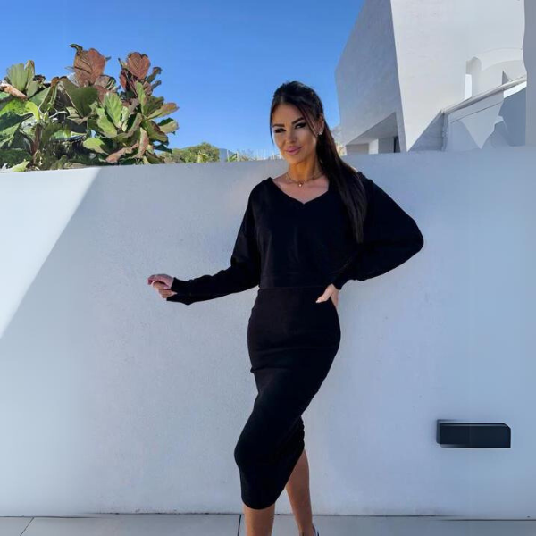 Andrine | Lässiges Set aus Hoodie und Kleid