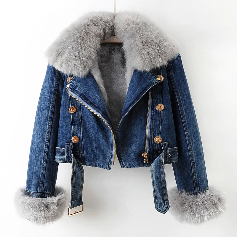 DenimDiva - Damen-Winterjacke