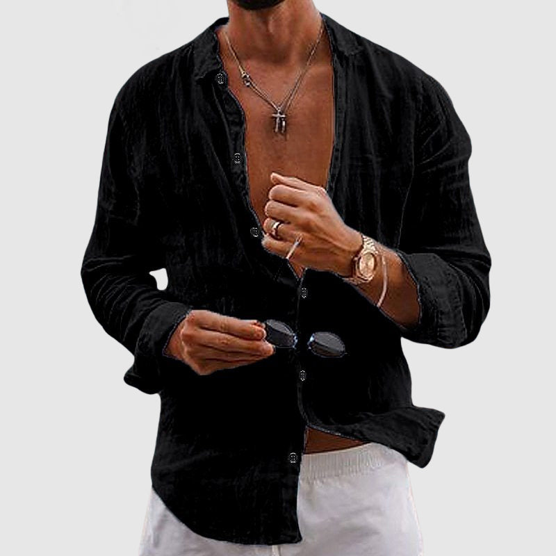 Lorenzo Vitali Belmar Leinenhemd