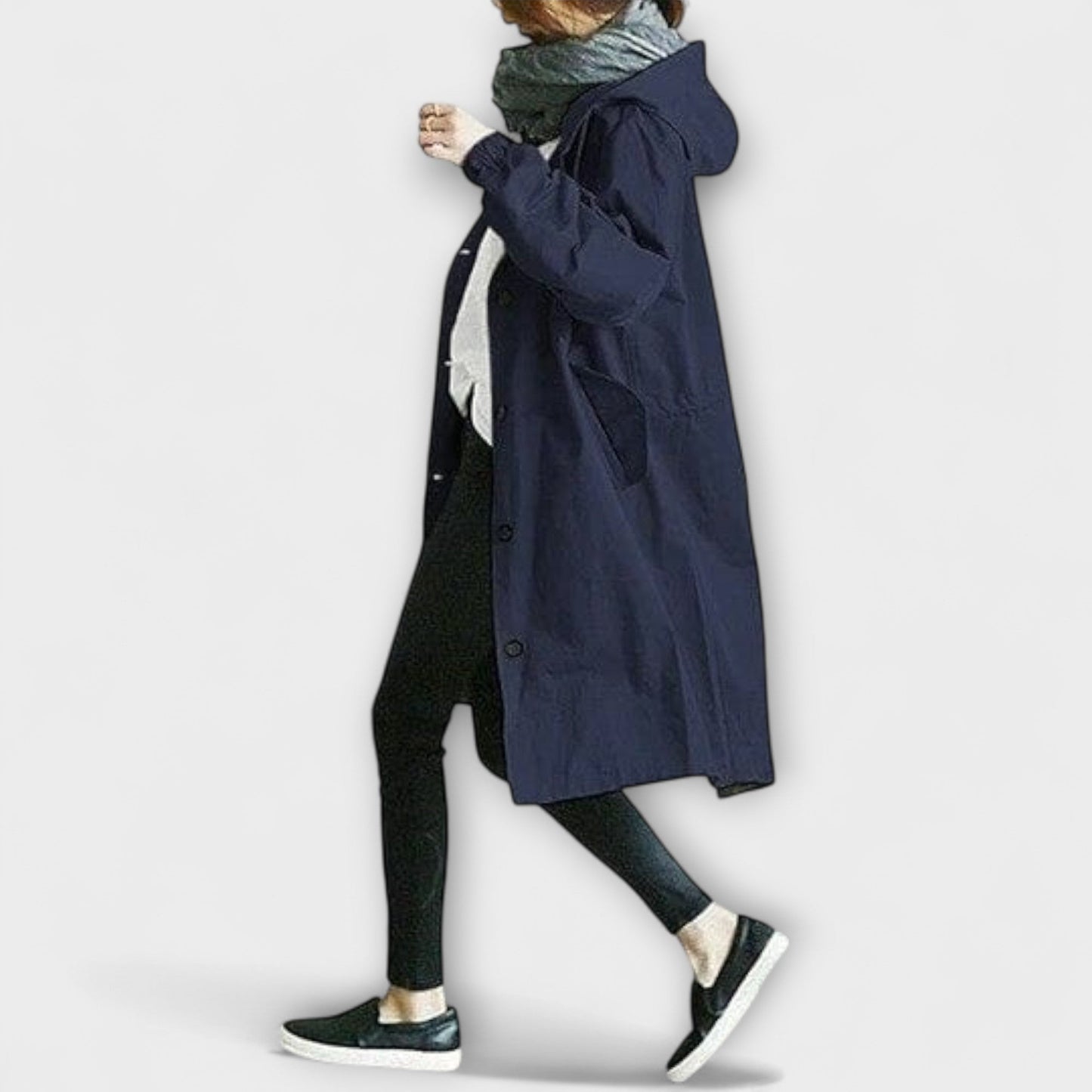 Lorena - Eleganter wasserdichter Trenchcoat