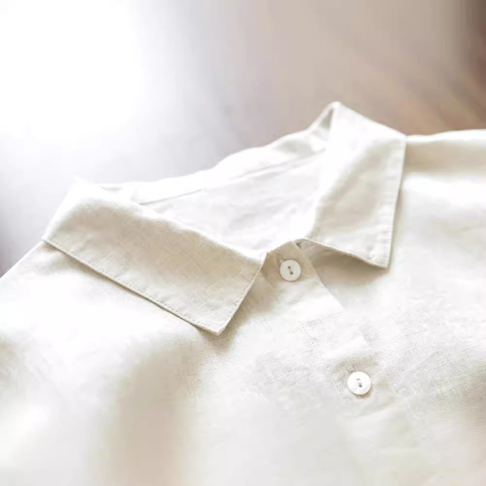 Alet – Das elegante Leinenkleid