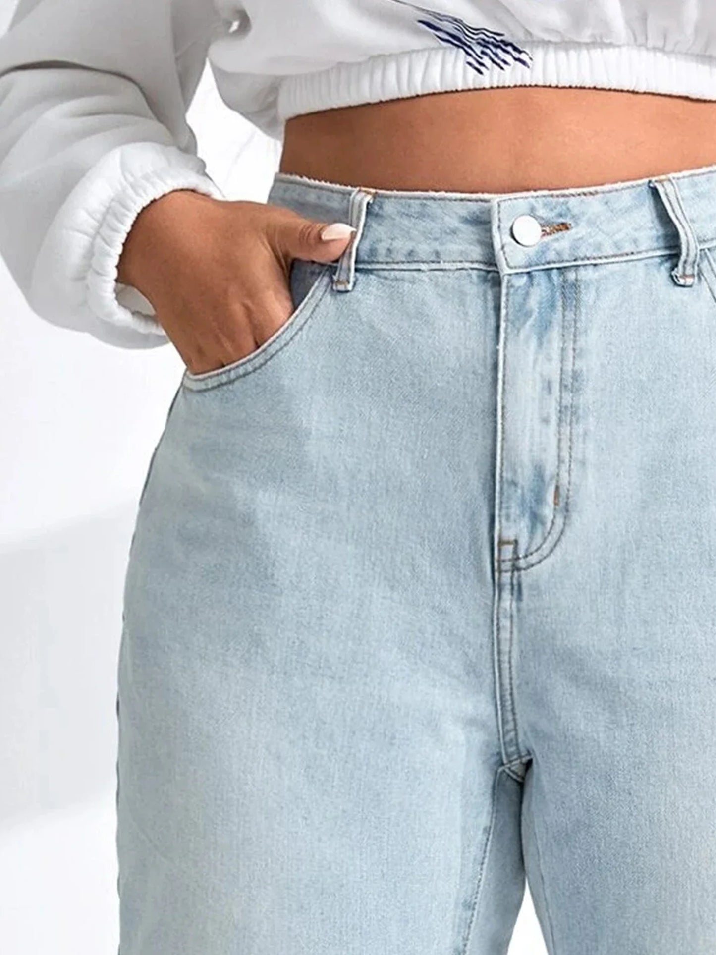 Städtische Low Rise Baggy Jeans