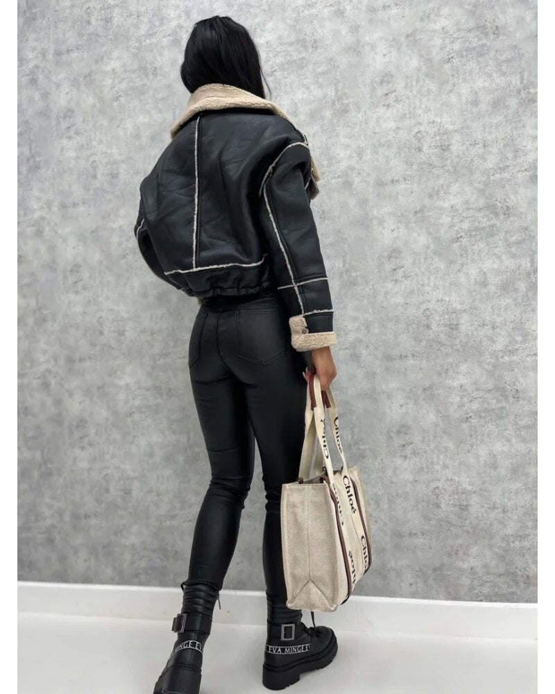 Chloe - Luxury Leather Jacke