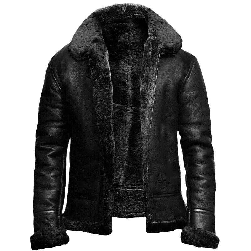 Rivi | Leder Winterjacke