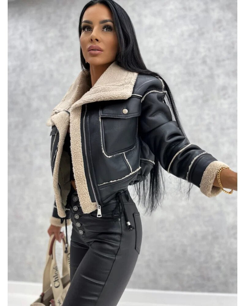 Chloe - Luxury Leather Jacke