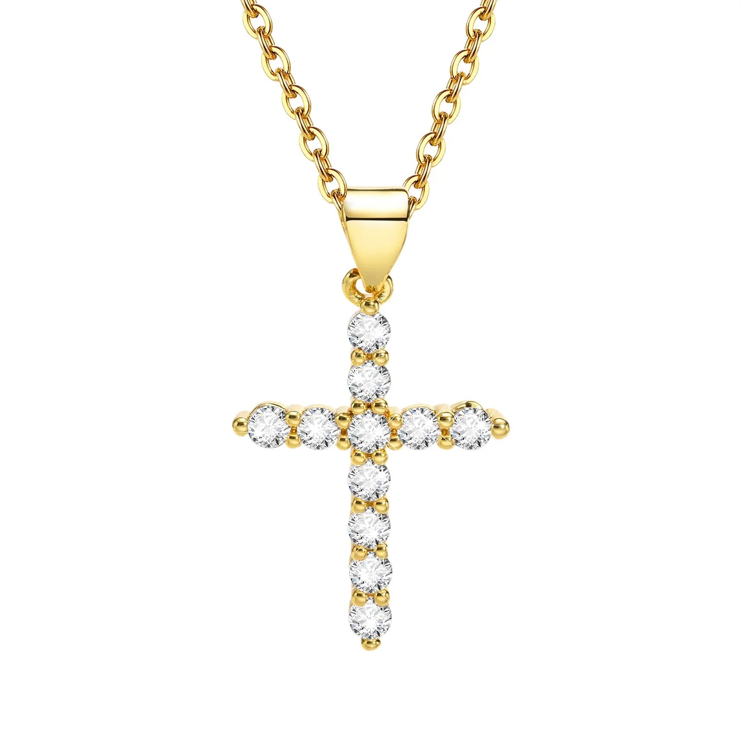 Unerschütterliches Glaubens-Kreuz-Nekel