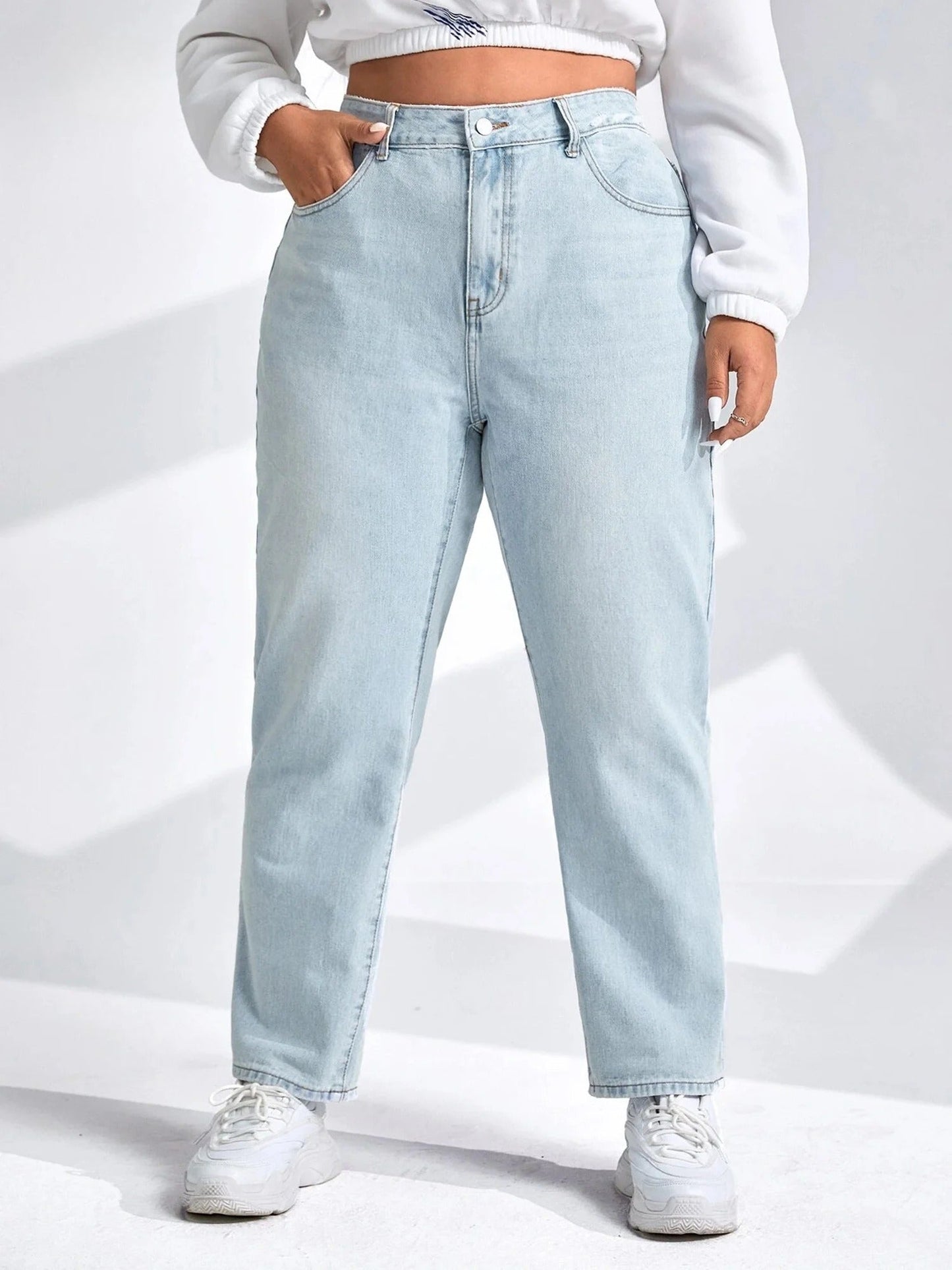 Städtische Low Rise Baggy Jeans