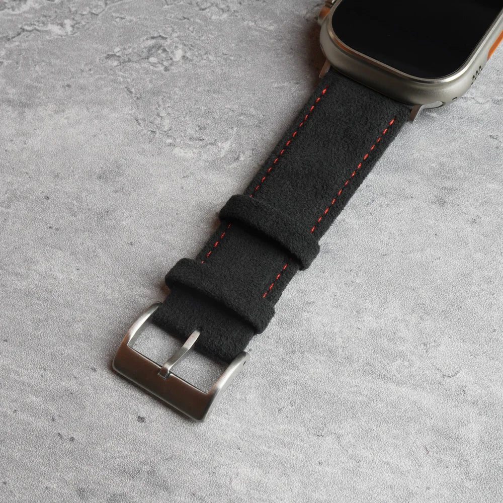 Alcantara Apple Watch Armband