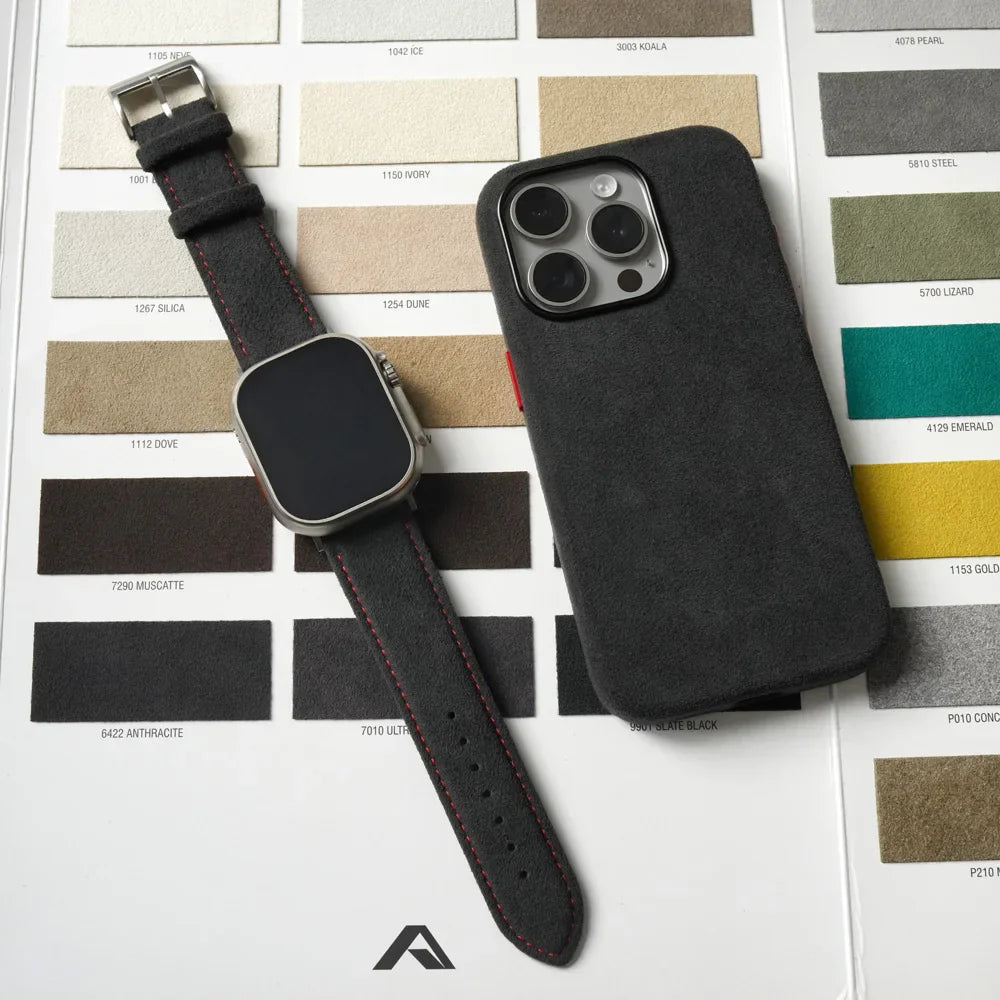 Alcantara Apple Watch Armband