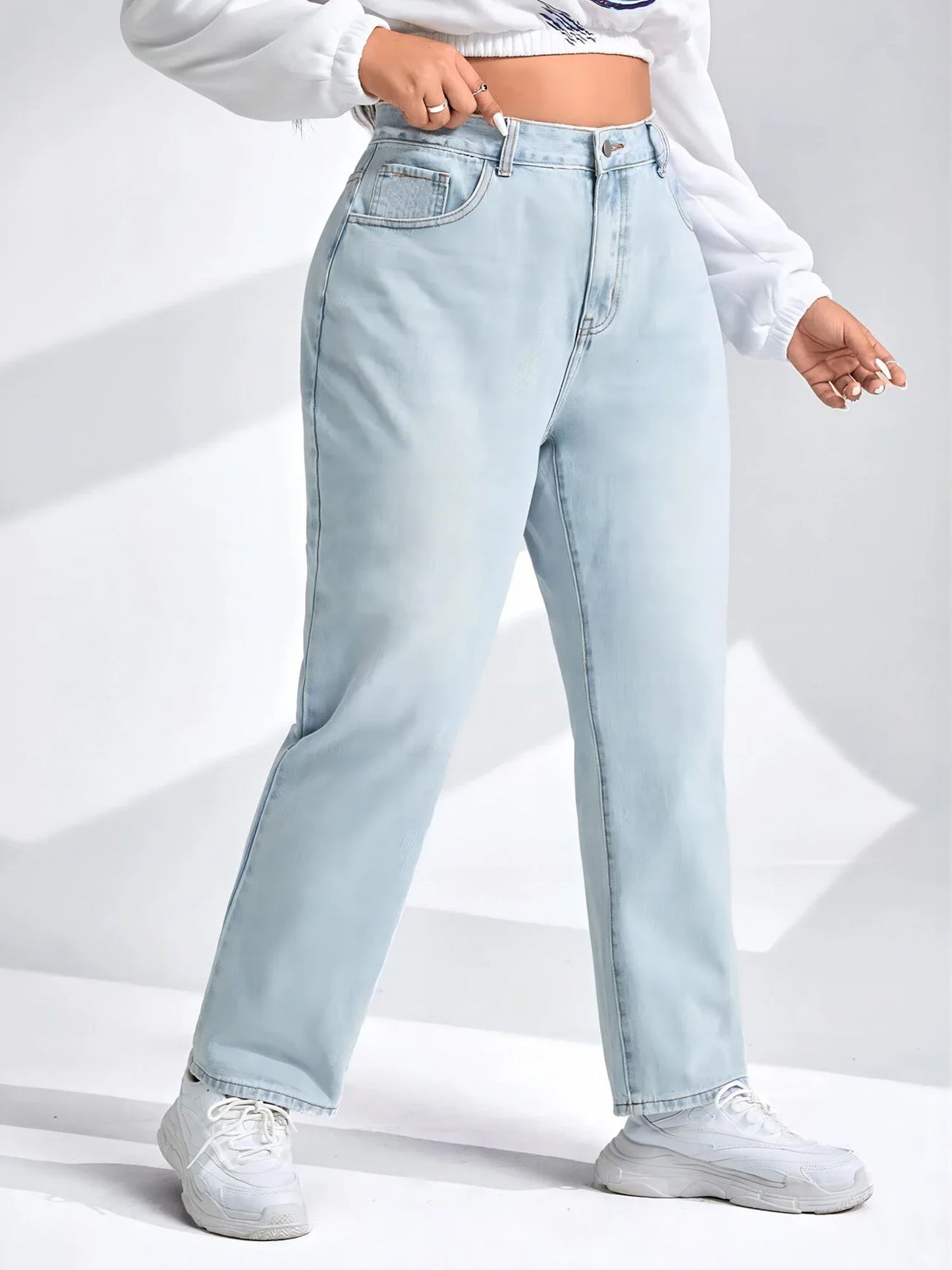 Städtische Low Rise Baggy Jeans