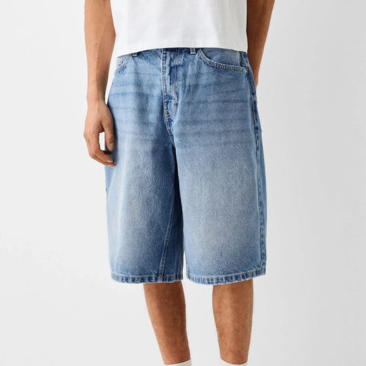 Oakford Herren Denim Shorts