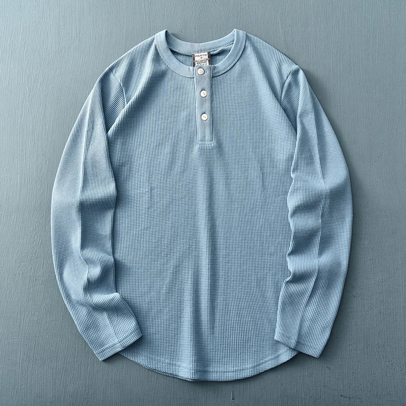 Belgisches Waffle Henley