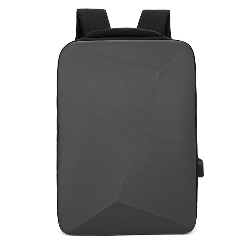 Wasserdichter Multifunktions-Hartschalen-Rucksack + USB-Ladung