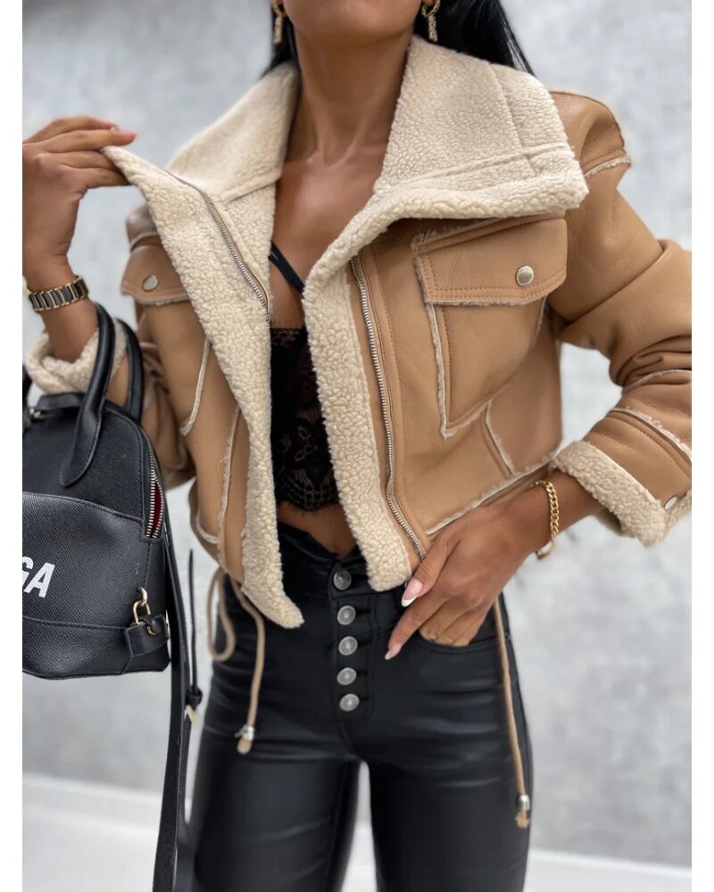 Chloe - Luxury Leather Jacke
