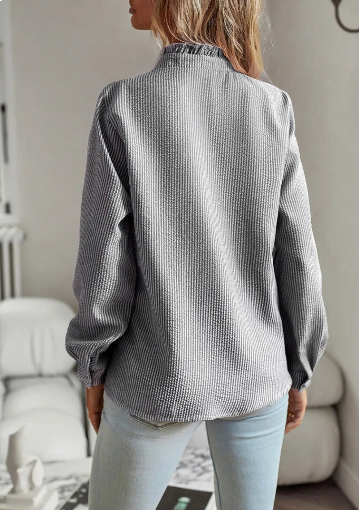 Belle Élan | Schicke Rüschenbluse