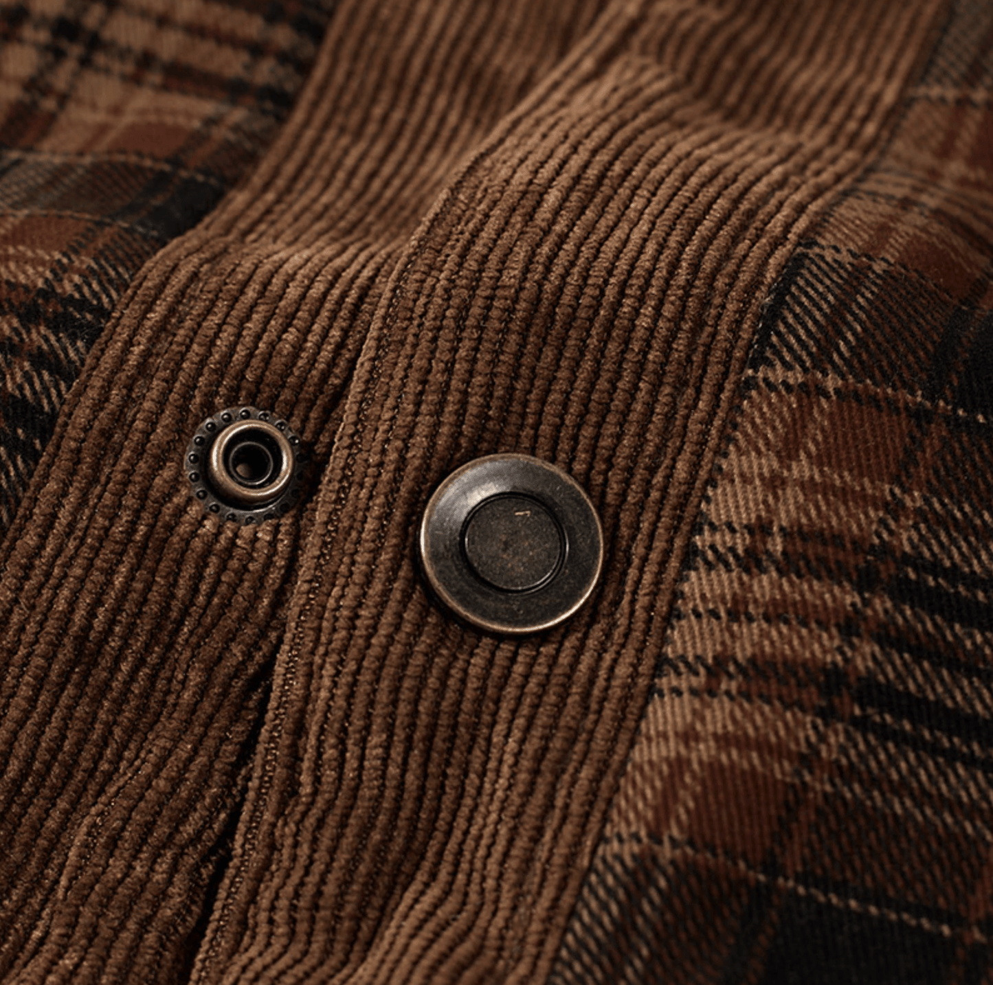 Manfred | Warm gestreifte Flanelljacke