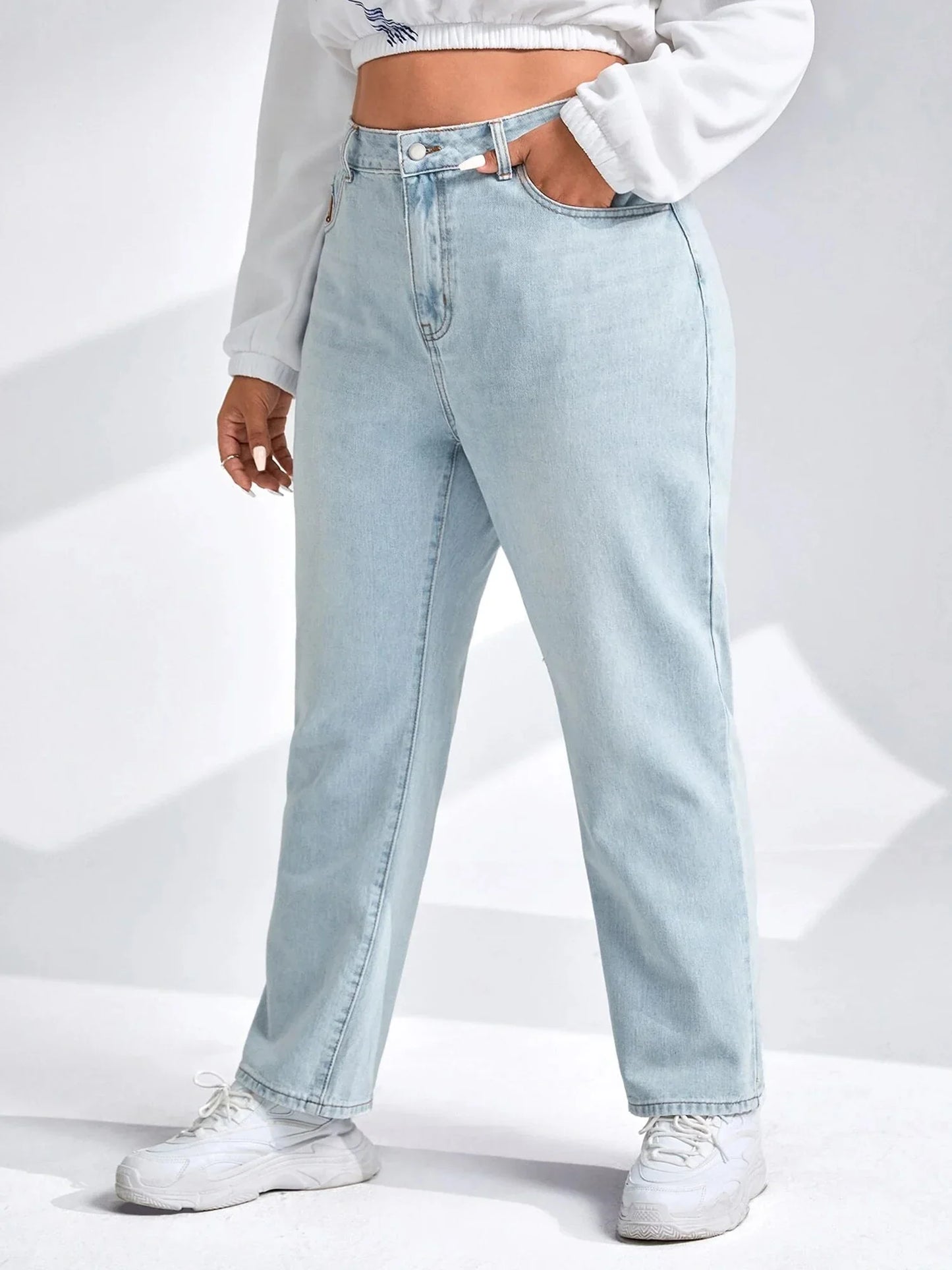 Städtische Low Rise Baggy Jeans