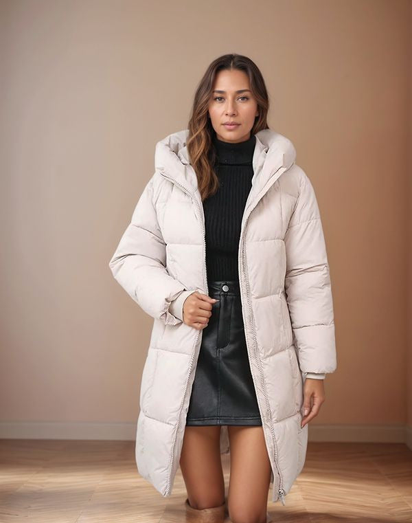 Cyvion - Lange Pufferjacke