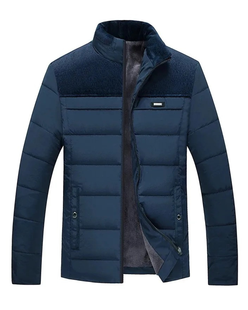 Elegante gepolsterte Pufferjacke
