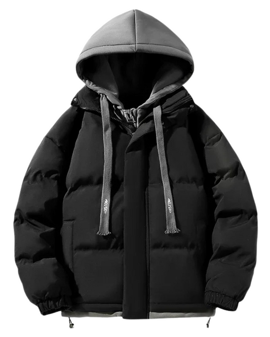 Lässige Pufferjacke