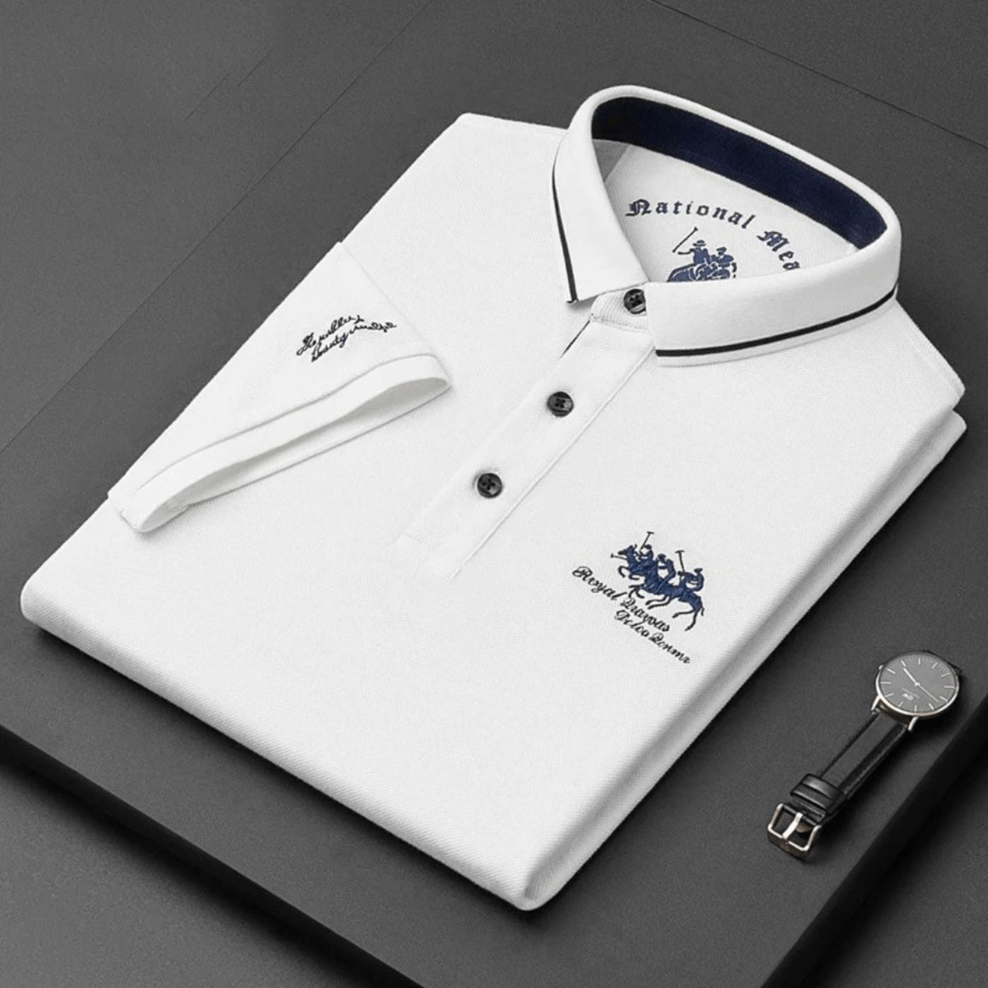 Olsen® | Luxus Poloshirt