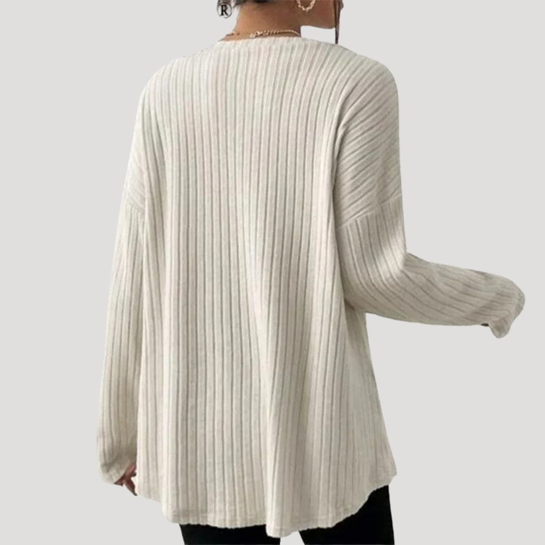 Damen Oversized Strickpullover