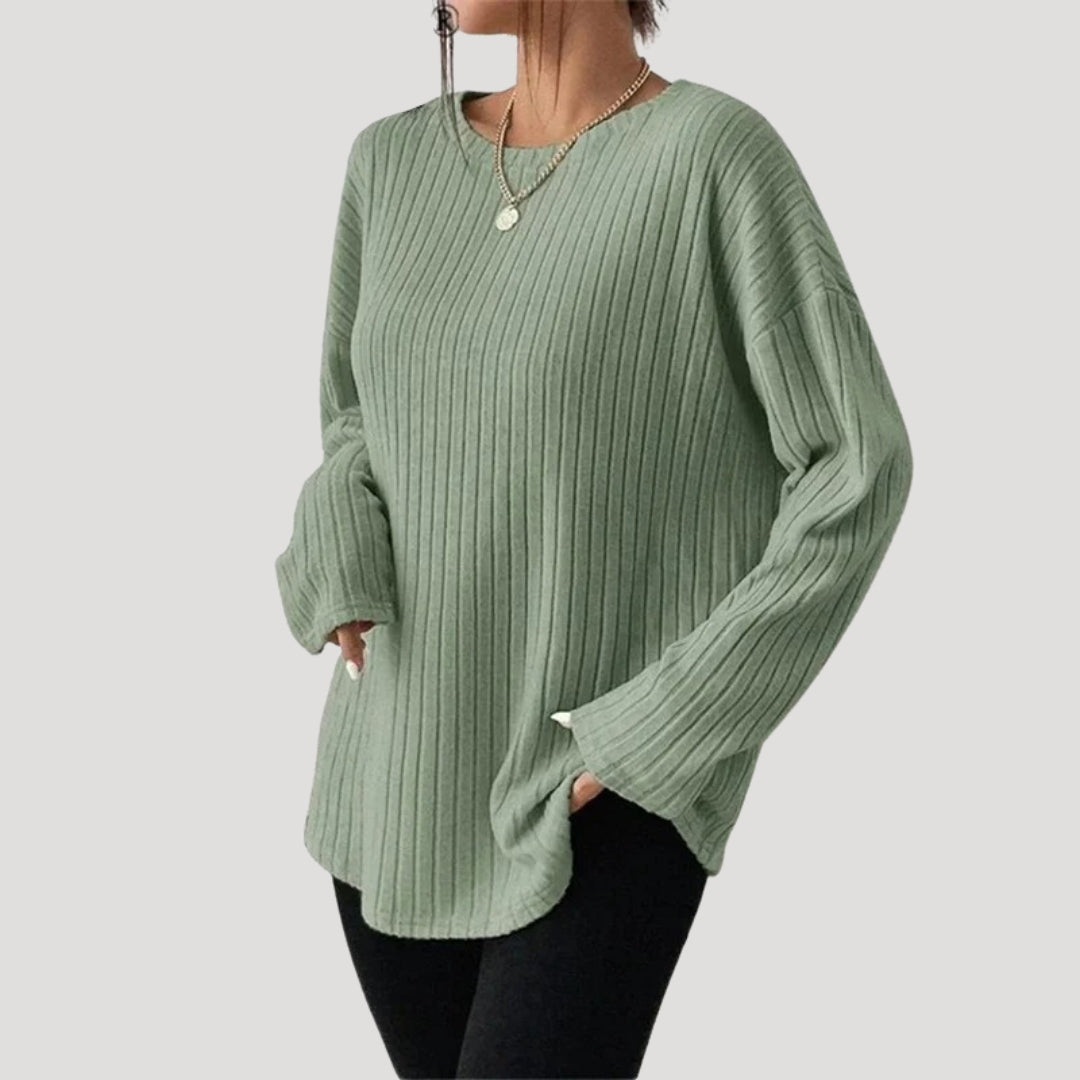 Damen Oversized Strickpullover