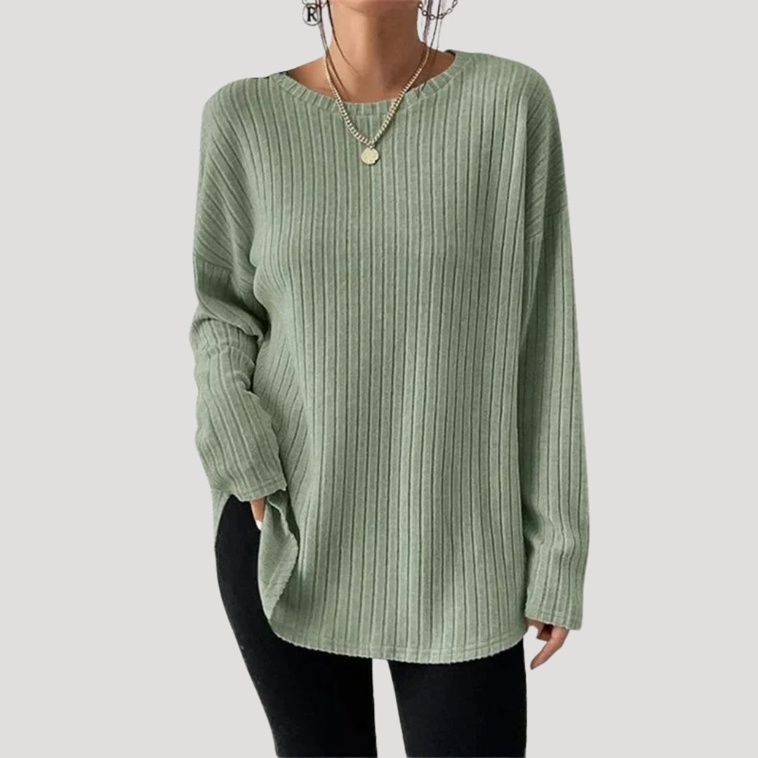Damen Oversized Strickpullover