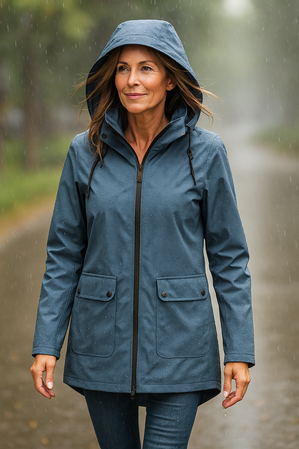 Clara – Warmer wasserdichte Jacke