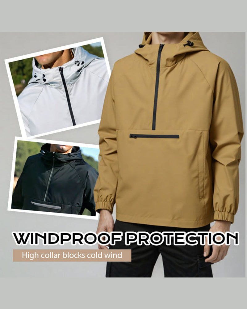 Herren Outdoor-Jacke Wind- Und Wasserdicht