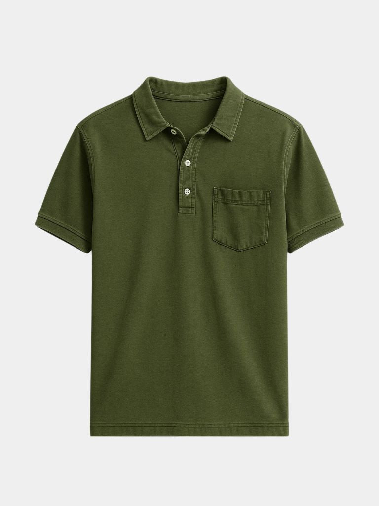 LANGSTON I VINTAGE-POLOSHIRT