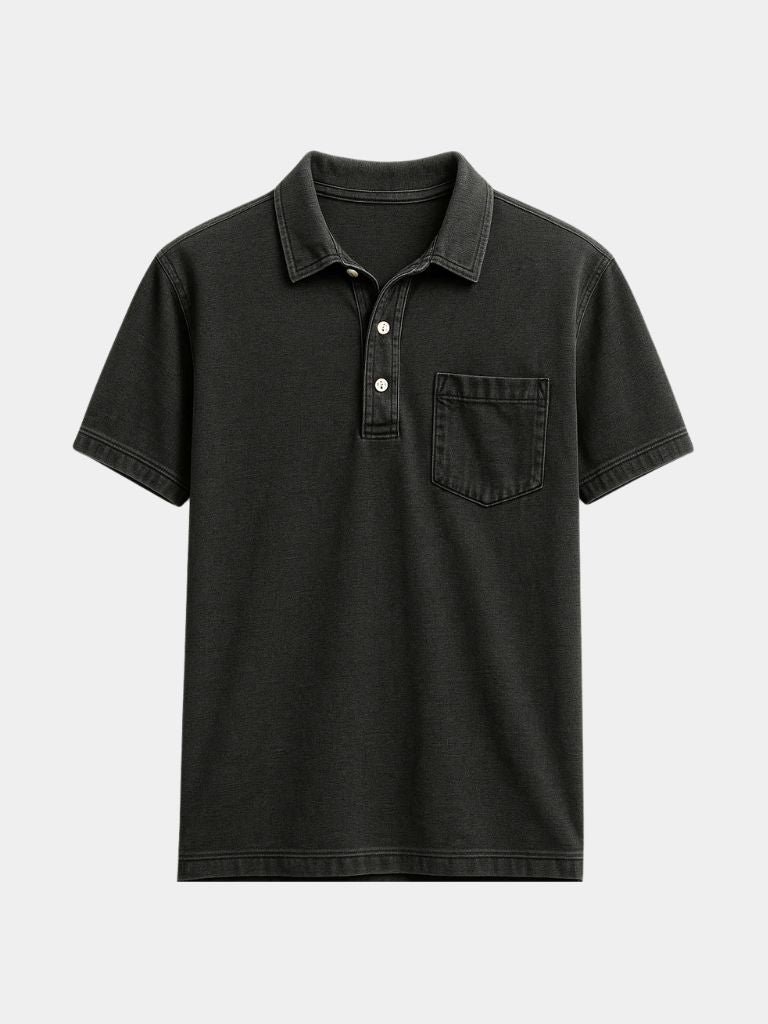 LANGSTON I VINTAGE-POLOSHIRT