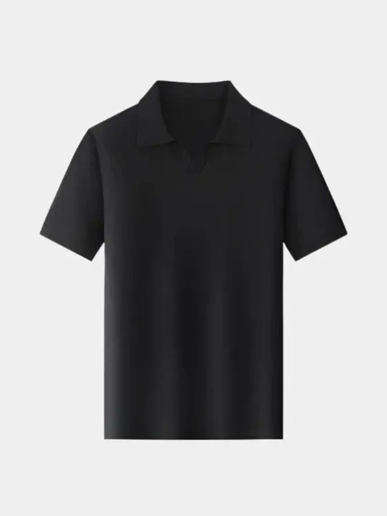 CARSTEN I LÄSSIGES STRICK-POLOSHIRT