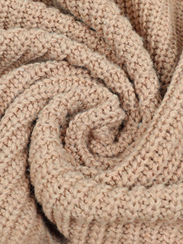 GITTA - LOCKERE STRICKJACKE MIT KAPUZE