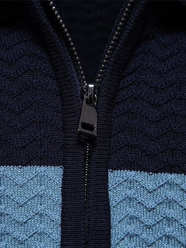 HILMAR I QUARTER-ZIP-POLOHEMD