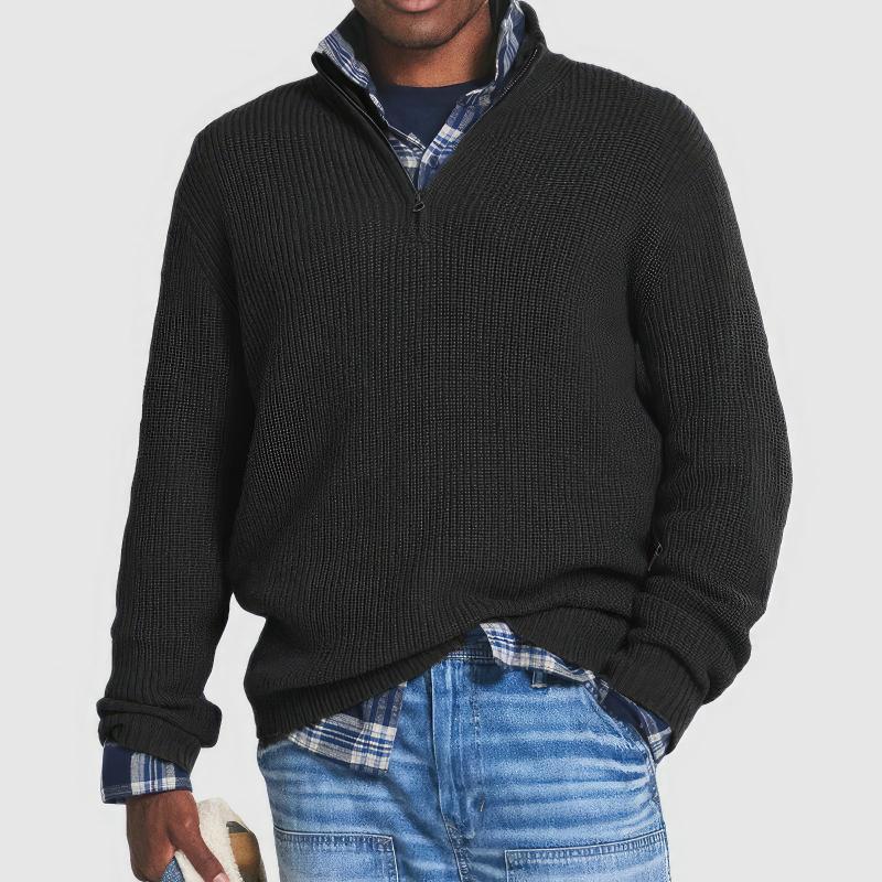 Finn - Bequemer Zip-Pullover