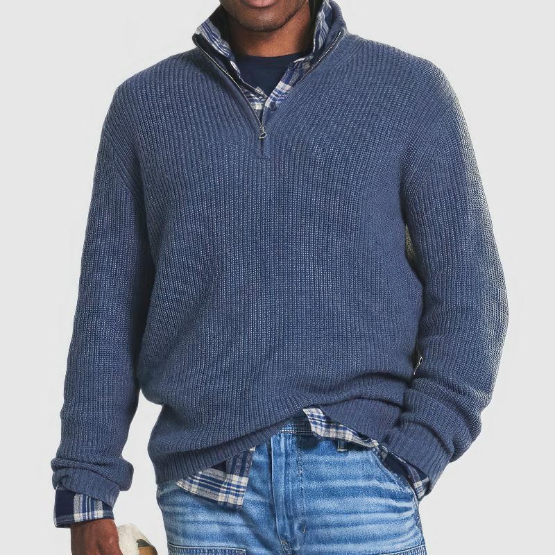 Finn - Bequemer Zip-Pullover