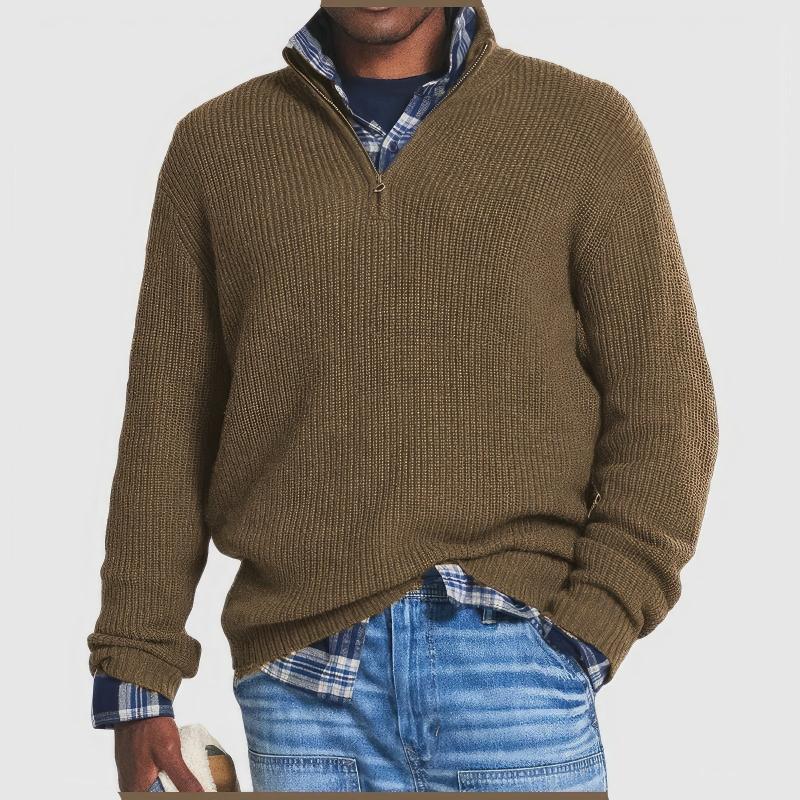 Finn - Bequemer Zip-Pullover