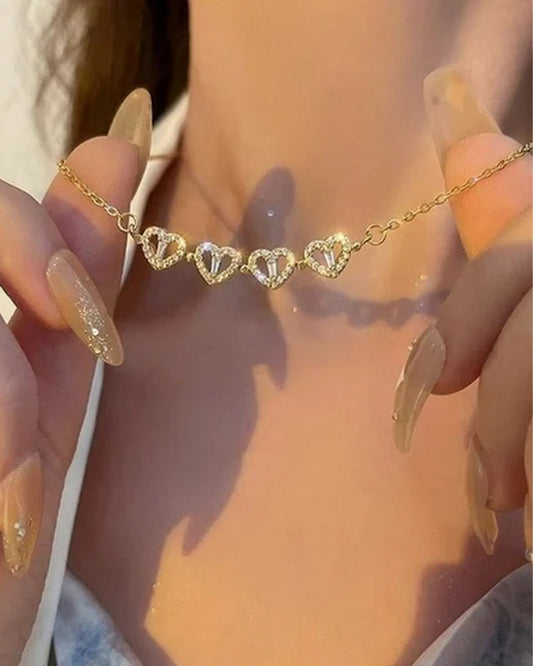 Glücksherz Halskette