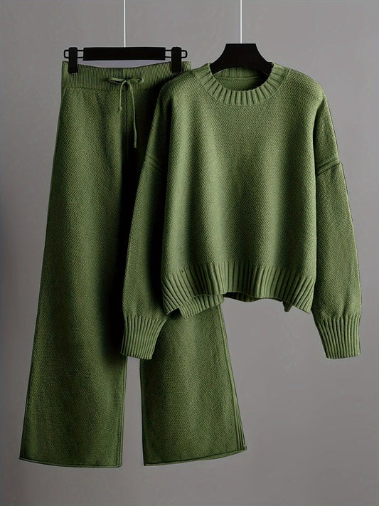 MAYA - PULLOVER-OVERSIZE UND WEITE HOSE