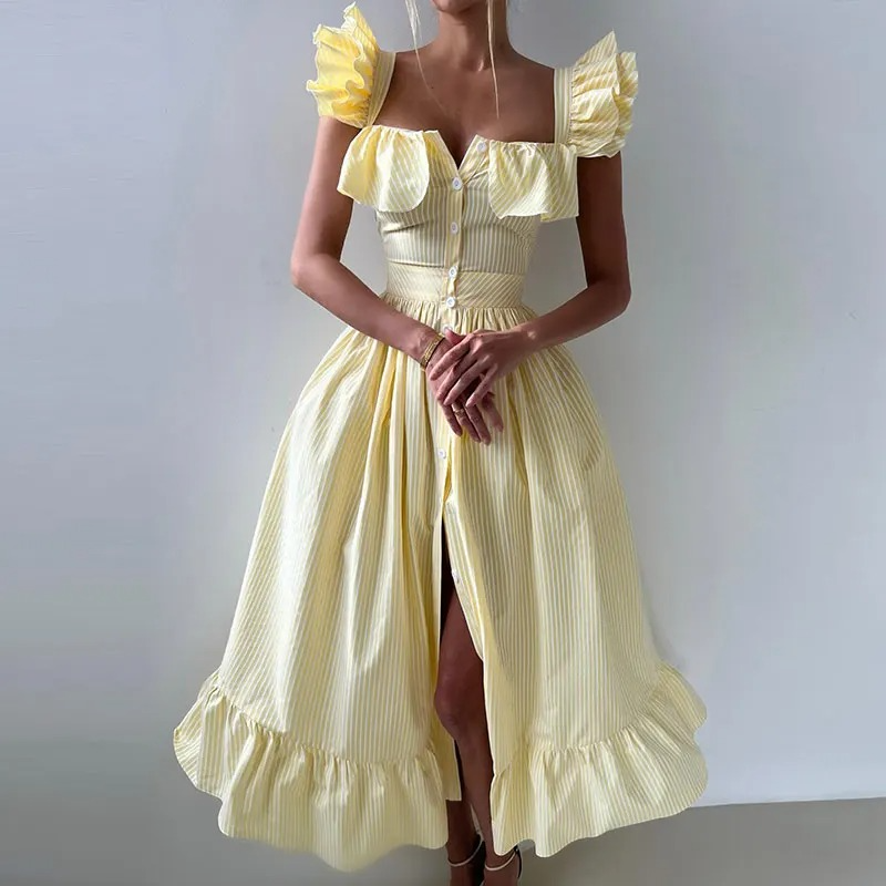 JULIANA – Gestreiftes Kleid