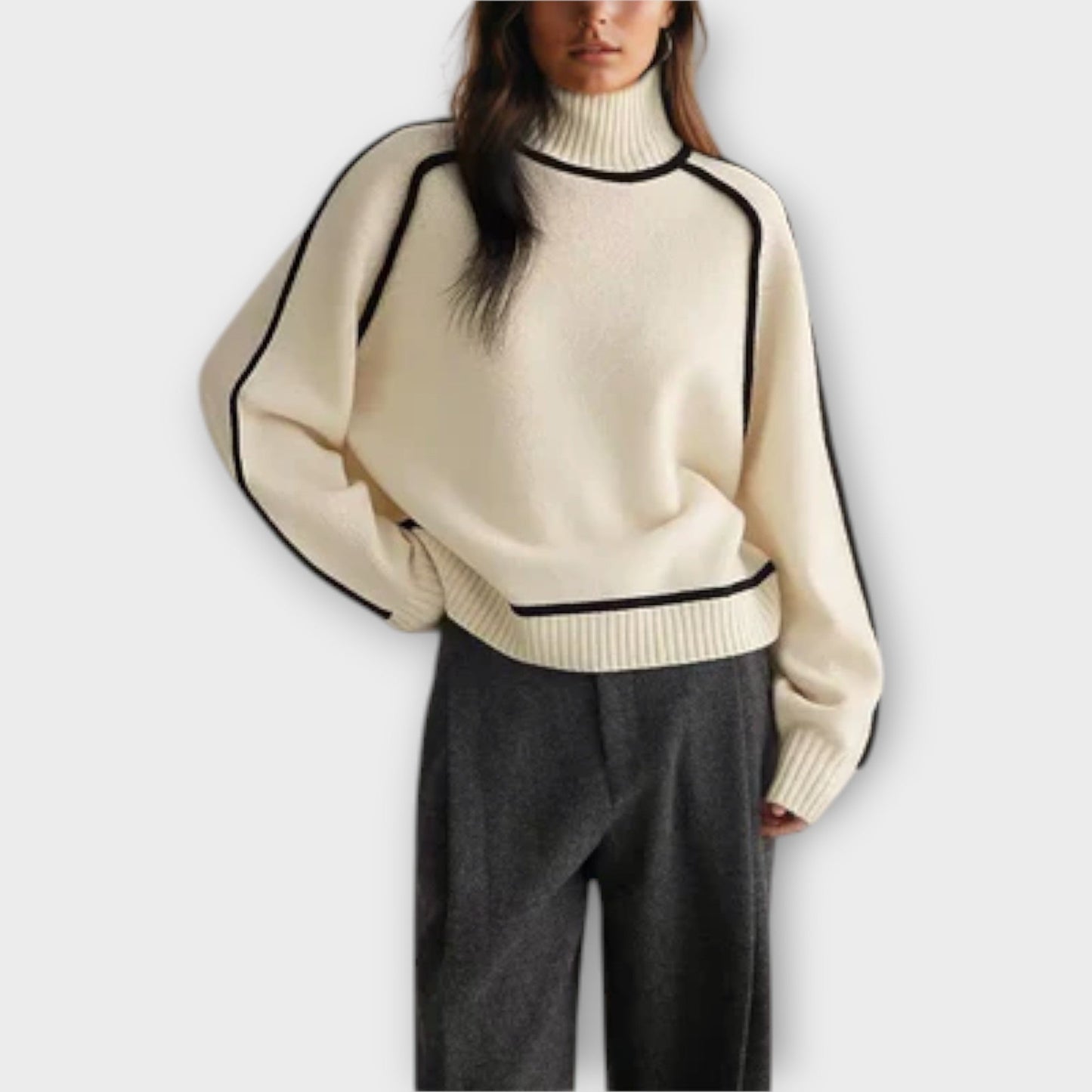 Emilie - Weicher & eleganter Rollkragenpullover