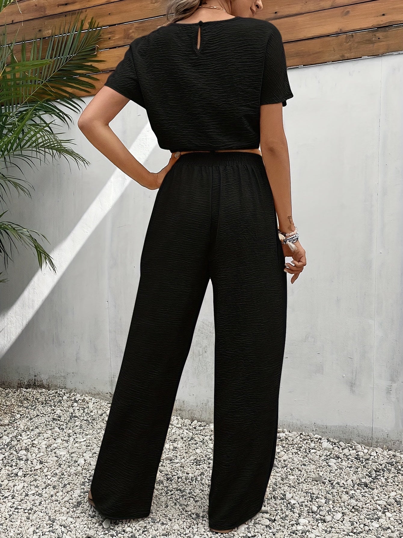 Luna | Schickes Crop Top & Hose
