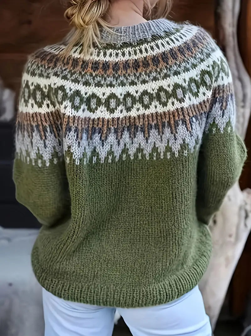 Vintage Stil Pullover für Gemütliche Tage