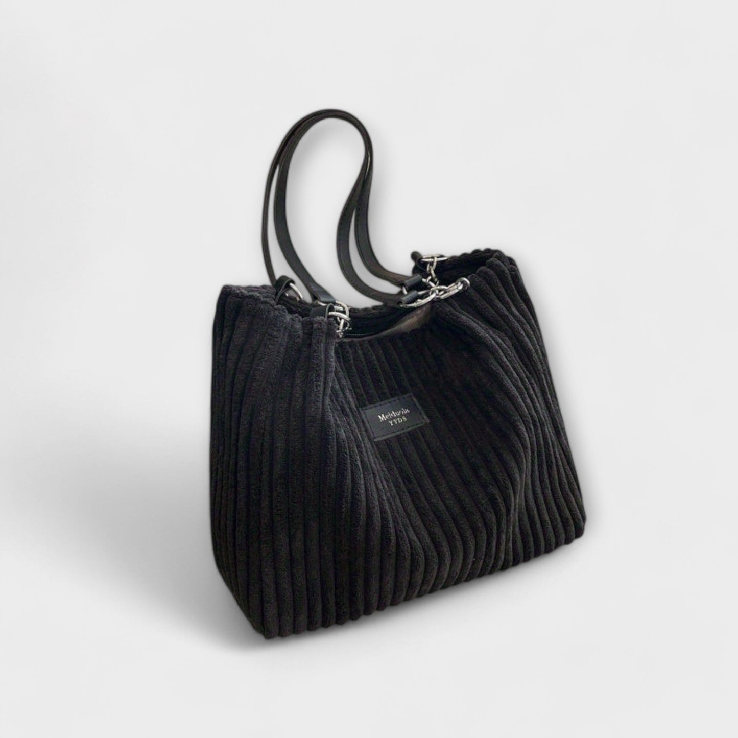 Sanfte Cord-Schultertasche