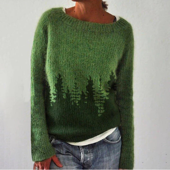 Schicke Oversized Pullover mit Sanftem Eleganten Stil