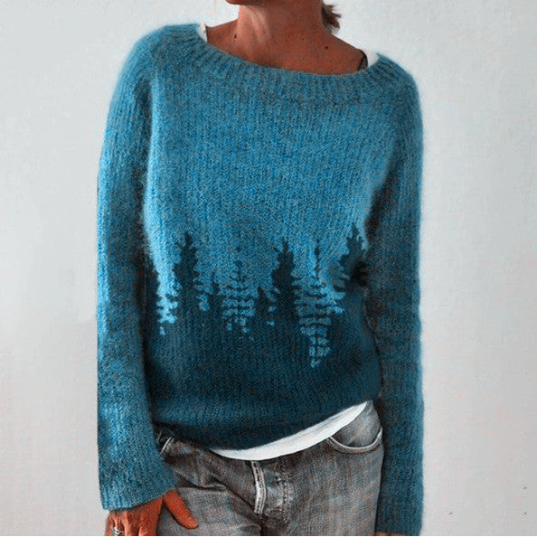 Schicke Oversized Pullover mit Sanftem Eleganten Stil